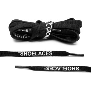 Black Off-White "SHOELACES"