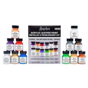 Angelus Pearlescent And Metallic Paint Kit