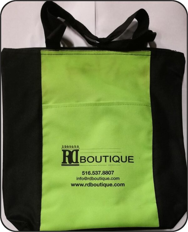 RDboutique canvas bag green angelus paint carrying bag