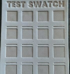 test swatch