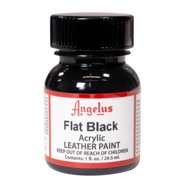 Angelus Leather Paint - Flat Black