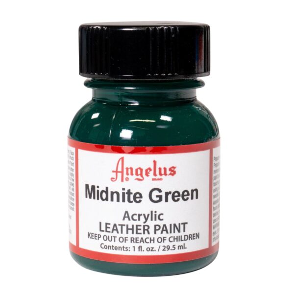 Angelus Leather Paint - Midnite Green