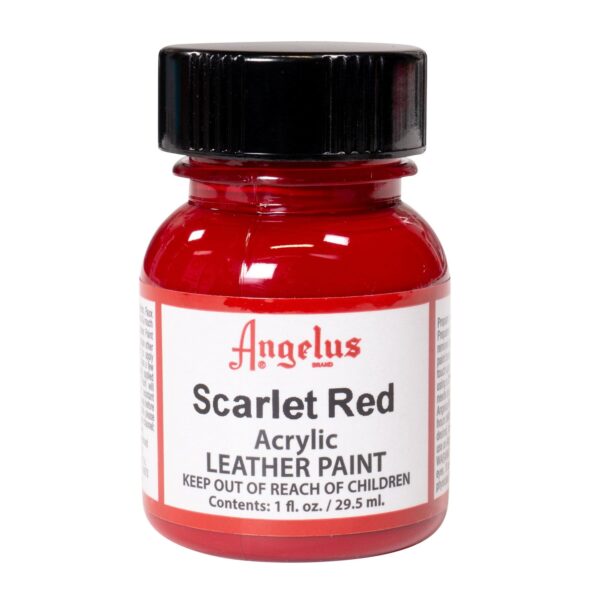 Angelus Leather Paint - Scarlet Red