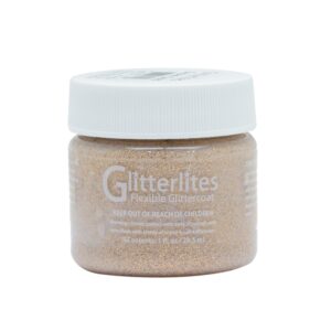 Angelus Glitterlites Paint  -  Desert Gold