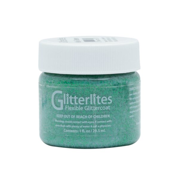 Angelus Glitterlites Paint  -  Kelly Green