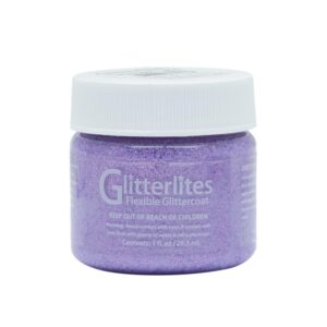 Angelus Glitterlites Paint  -  Lavender Lace