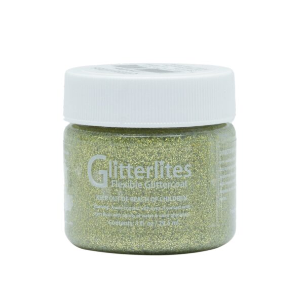Angelus Glitterlites Paint  -  Limelite