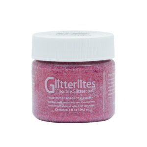 Angelus Glitterlites Paint  -  Ruby Red