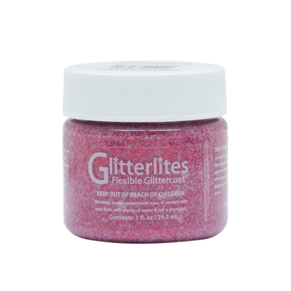 Angelus Glitterlites Paint  -  Ruby Red