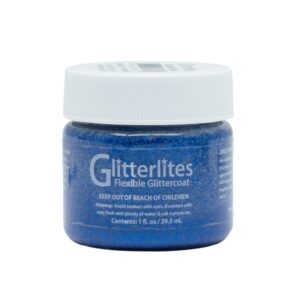 Angelus Glitterlites Paint  -  Starlite Blue