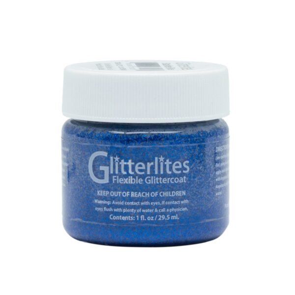 Angelus Glitterlites Paint  -  Starlite Blue