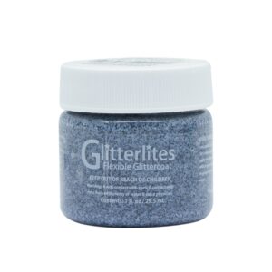 Angelus Glitterlites Paint  -  Tuxedo Black