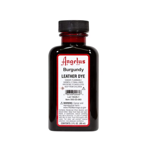 Angelus Leather Dye - Burgundy