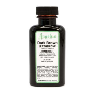 Angelus Low VOC Leather Dye – Dark Brown