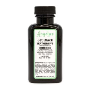Angelus Low VOC Leather Dye – Jet Black