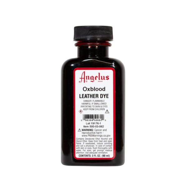 Angelus Leather Dye - Oxblood